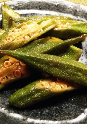 オクラのポン酢炒め-レシピのメイン写真