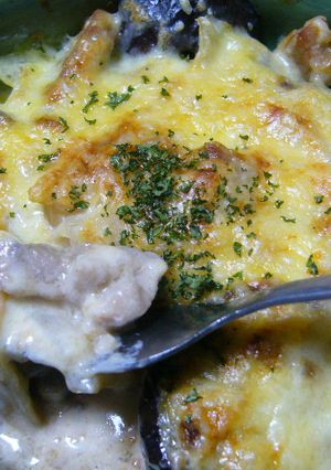 大葉にんにく醤油で和グラタン♪-レシピのメイン写真