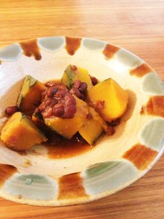 ほっこり♪かぼちゃと小豆のいとこ煮♪-レシピのメイン写真