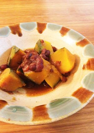 ほっこり♪かぼちゃと小豆のいとこ煮♪-レシピのメイン写真