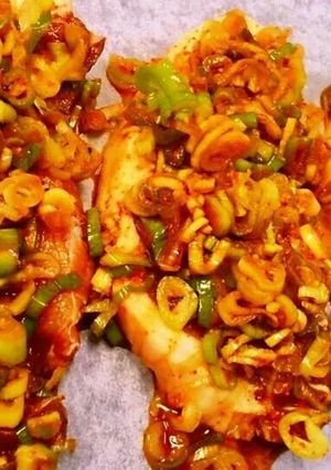 豚ロース肉のピリッとネギ焼き☆-レシピのメイン写真
