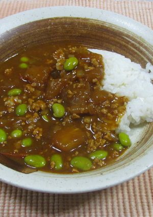 冬瓜と枝豆の和風カレー-レシピのメイン写真