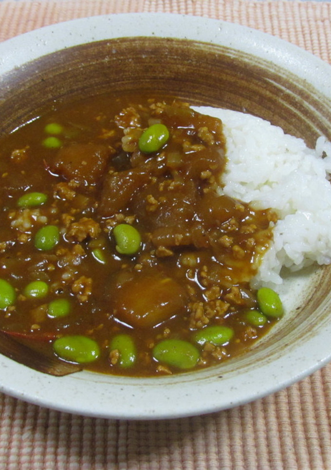 冬瓜と枝豆の和風カレー-レシピのメイン写真