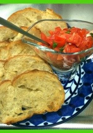 朝食に♬ブルスケッタ♬ケッカソース♬-レシピのメイン写真