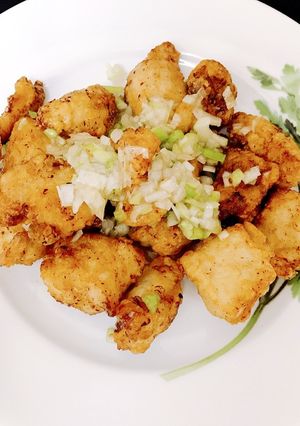 ネギ塩だれが美味しい☆鶏の唐揚げ-レシピのメイン写真