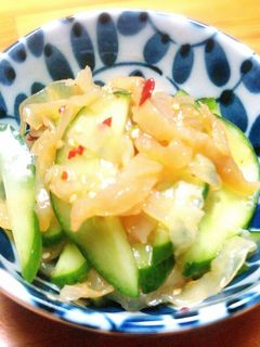 中華くらげときゅうりの和え物-レシピのメイン写真