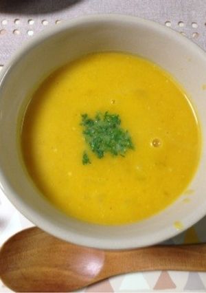 かぼちゃスープ*あら潰し-レシピのメイン写真