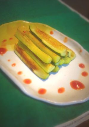 5分でズッキーニのクレイジーソルト炒め-レシピのメイン写真