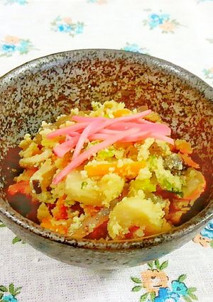おばあちゃんのおから（卯の花）♪-レシピのメイン写真