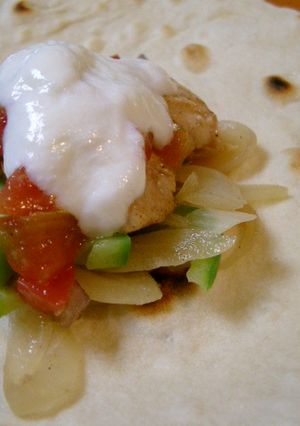鶏とパプリカのタコス Fajita-レシピのメイン写真