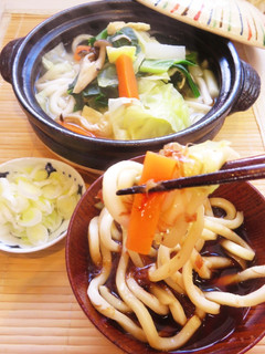 ☺簡単♪野菜たっぷり引きずり出しうどん☺-レシピのメイン写真