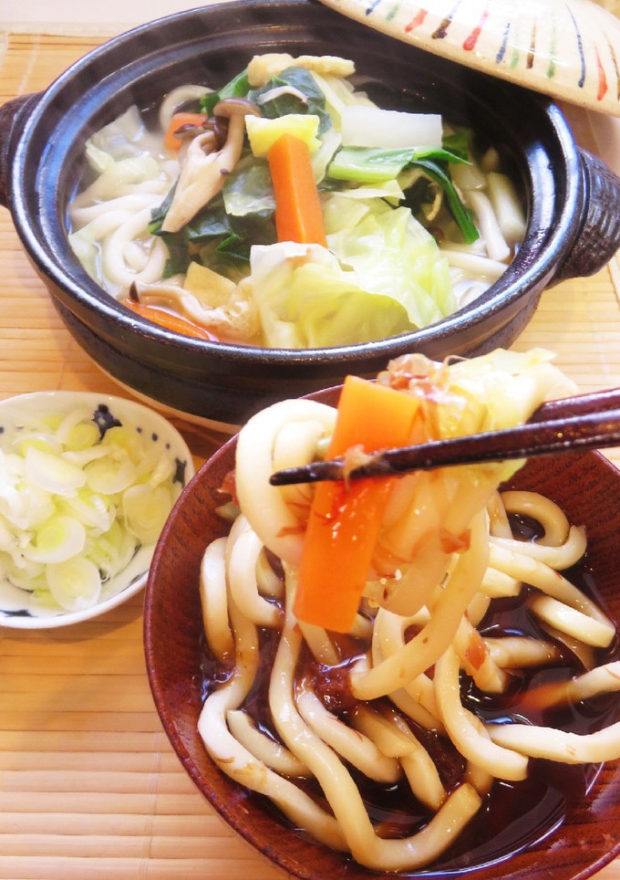 ☺簡単♪野菜たっぷり引きずり出しうどん☺-レシピのメイン写真