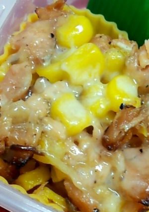 サーモンとコーンのミルクチーズ焼き-レシピのメイン写真