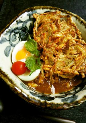 たべりん♪碧南かき揚げカレー丼-レシピのメイン写真