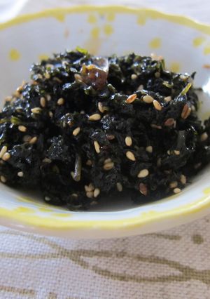 大葉の佃煮（梅干し入り）-レシピのメイン写真