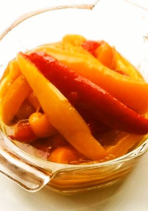 😊レンジで簡単作り置き♪パプリカのマリネ😊-レシピのメイン写真