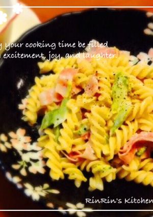 手軽に1人前☆クリームショートパスタ-レシピのメイン写真
