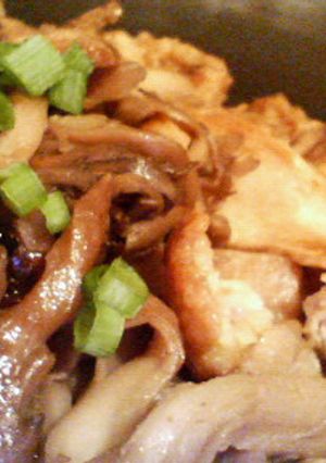 ♪きのこたっぷり　ふんわり山芋バーグ♪-レシピのメイン写真