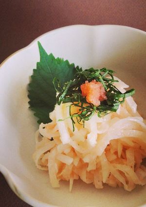 たらこの大根サラダ-レシピのメイン写真