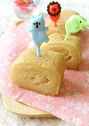 卵なし♪HMで卵焼き風ヘルシークレープ-レシピのメイン写真