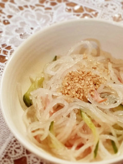 美味し~い♡さっぱり春雨の酢の物-レシピのメイン写真
