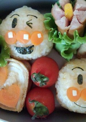 ♬キャラ弁♬アンパンマン-レシピのメイン写真