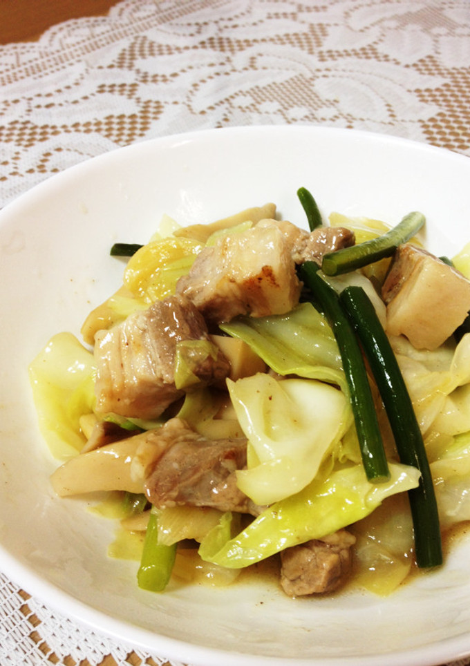 豚肉の塩だれスタミナ炒め-レシピのメイン写真