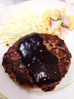 ハンバーグ-レシピのメイン写真