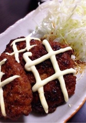 照り焼きマヨハンバーグ-レシピのメイン写真
