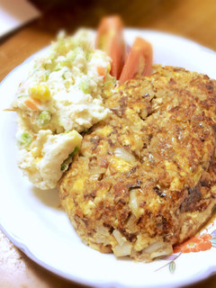 ヘルシー♪鯖缶ハンバーグ-レシピのメイン写真