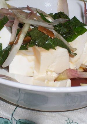 おいしい大葉にんにく醤油で冷奴さん-レシピのメイン写真