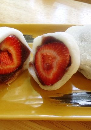 いちご大福-レシピのメイン写真