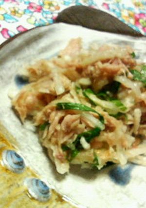 大葉にんにく醤油で☆あっさり梅ツナ大根♪-レシピのメイン写真