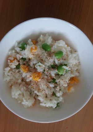 簡単枝豆ご飯( ^-^)-レシピのメイン写真