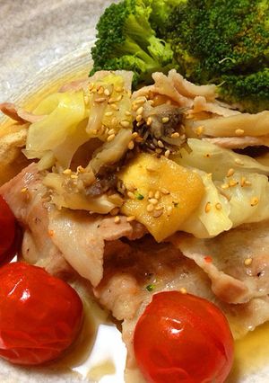 旨味濃縮☆豚バラの重ね蒸し-レシピのメイン写真