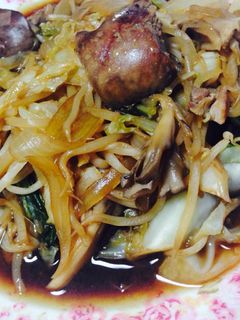 〜居酒屋風〜レバー野菜炒め-レシピのメイン写真