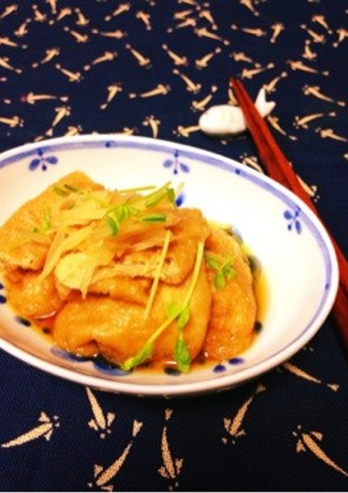 簡単❋油揚げ煮-レシピのメイン写真