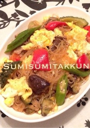 麻婆春雨☆夏野菜バージョン♪-レシピのメイン写真