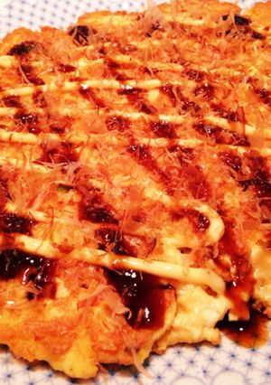 ヘルシーおいし〜！お豆腐のお好み焼き〜-レシピのメイン写真