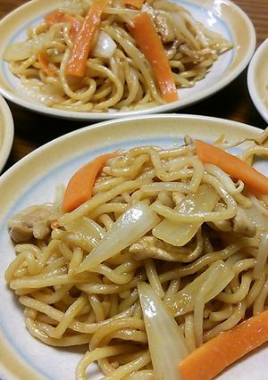 カレー焼きそば-レシピのメイン写真