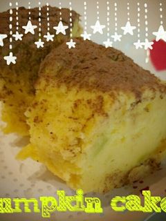 しっとり濃厚かぼちゃケーキ-レシピのメイン写真
