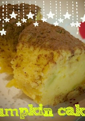 しっとり濃厚かぼちゃケーキ-レシピのメイン写真
