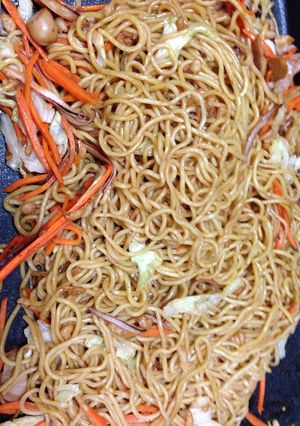 鉄板焼き屋直伝☆焼きそば☆ホットプレート-レシピのメイン写真