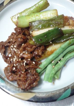 ねぎと牛肉のトマトソテー 簡単！-レシピのメイン写真