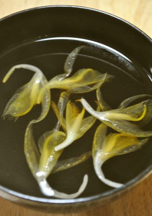 ミョウガの花のお吸い物-レシピのメイン写真