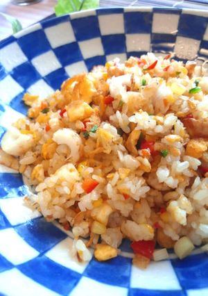 塩ピーマンでパラパラ炒飯✿-レシピのメイン写真