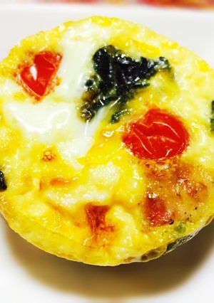 マフィン型を活用！簡単皮なしキュッシュ！-レシピのメイン写真