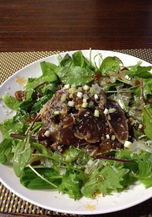 ピエトロ利用☆カツオのカルパッチョ-レシピのメイン写真