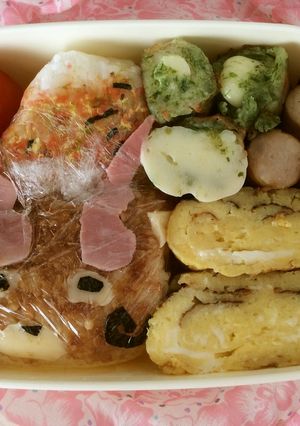 キャラ弁 妖怪ウオッチ コマジロウ-レシピのメイン写真