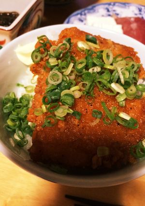 1人夜食♡Lチキ丼-レシピのメイン写真